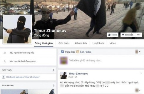 Sợ pháp luật 'sờ gáy', thanh niên Việt thừa nhận lập Facebook giả danh IS Ảnh 2