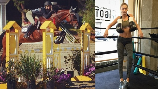 Gigi Hadid chọn cưỡi ngựa và boxing để duy trì vóc dáng Ảnh 2