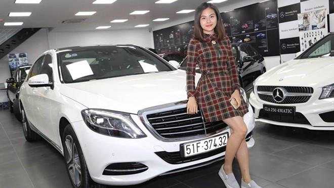 Vân Trang hào hứng tậu xế sang 4 tỷ đồng Ảnh 2