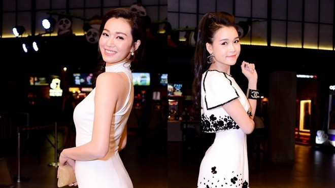 Khánh My đọ dáng cùng hai hotgirl đời đầu của Việt Nam Ảnh 2