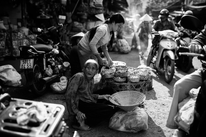 Chùm ảnh: bình yên nét chợ xưa giữa lòng Sài Gòn Ảnh 2