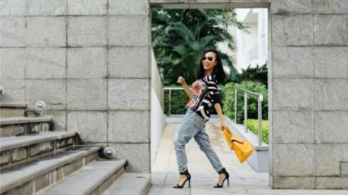 Đoan Trang trẻ lạ với hoa văn Aztec hút ánh nhìn Ảnh 2