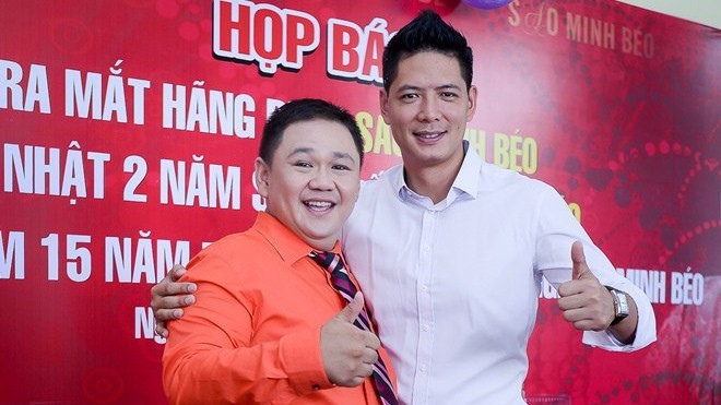 Bình Minh đến mừng Minh Béo ra mắt hãng phim Ảnh 2