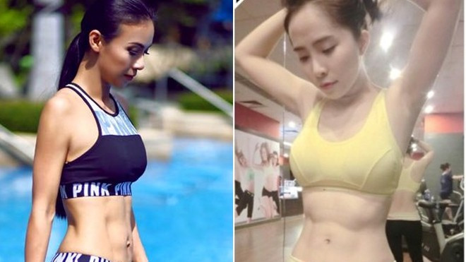 Huyền Ny và Quỳnh Nga, ai sexy hơn với bụng múi? Ảnh 2