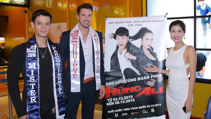 Oanh Yến mời Nam vương Thế giới Toàn cầu quảng bá phim 'Hùng Ali' Ảnh 2