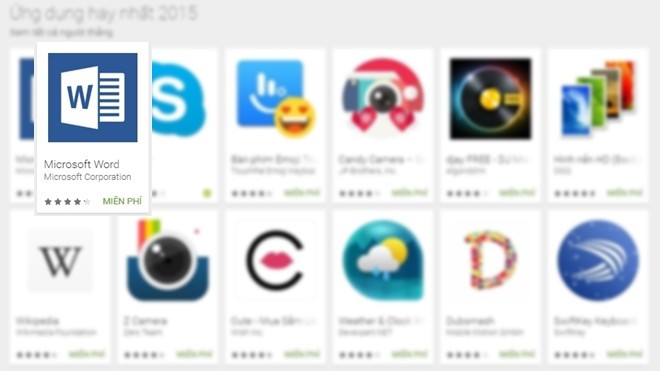 Microsoft được bình chọn là ứng dụng Android hay nhất 2015 Ảnh 2