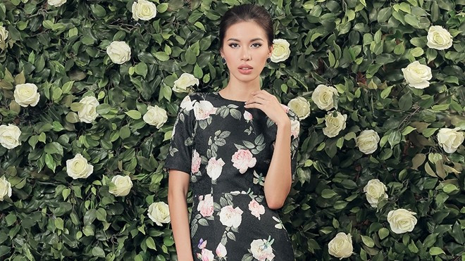 Minh Tú với nhan sắc đánh bật cả vườn hoa Ảnh 2