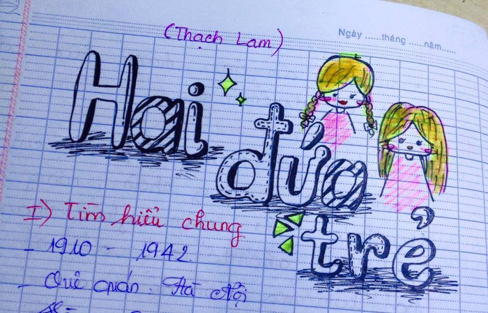 Bất ngờ với vở văn sáng tạo nhất Việt Nam của nữ sinh Sài thành Ảnh 2