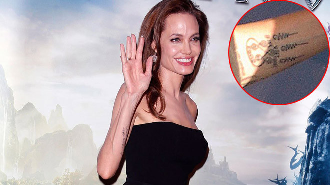 Angelina Jolie lần đầu lộ hình xăm mới 'tậu' ở Campuchia Ảnh 2