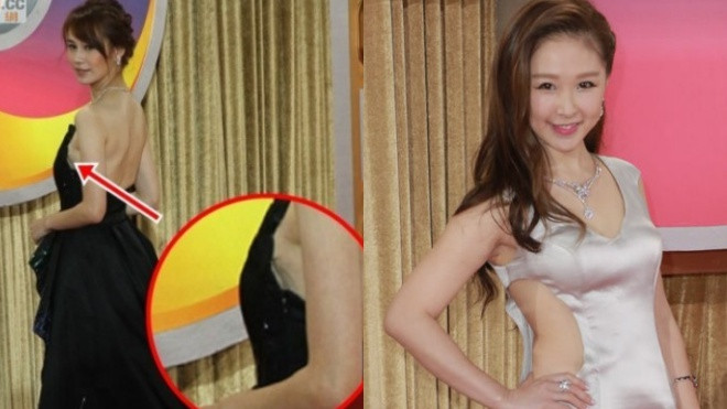 Ngợp trời váy xuyên thấu của mỹ nhân TVB trên thảm đó Ảnh 2