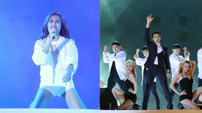 Hoàng Thùy Linh - Isaac ‘cháy’ hết mình cùng 30.000 khán giả Ảnh 2