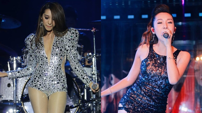 Ngắm bộ sưu tập đầm sequins của cô nàng ca sĩ Emily gợi cảm Ảnh 2