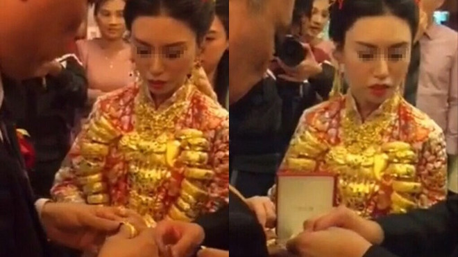 Cô dâu suýt 'gãy cổ' vì vàng trong ngày cưới Ảnh 2