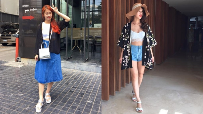 Học Ngọc Thảo cách mix áo crop top sành điệu Ảnh 2