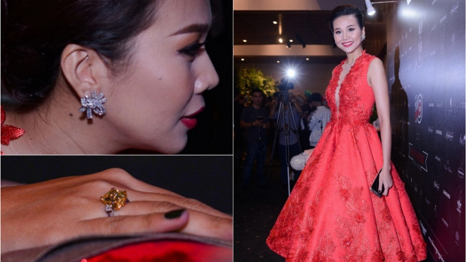 Siêu mẫu Thanh Hằng đeo nhẫn hơn 4 tỷ đi sự kiện Ảnh 2