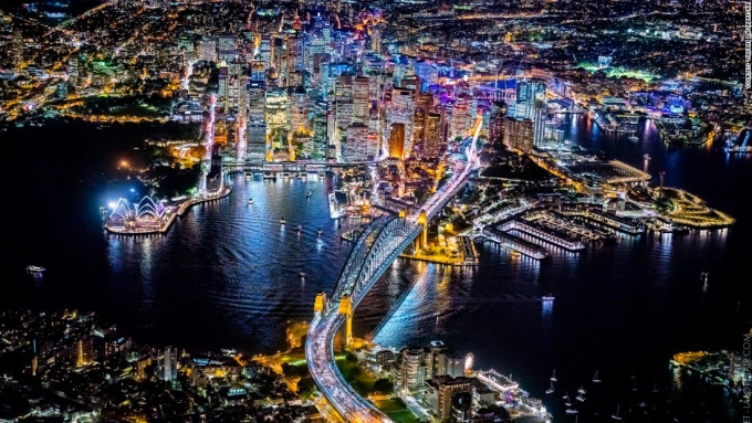 Các thành phố đẹp nhất thế giới trông ra sao khi nhìn từ độ cao 3.600 mét? Ảnh 2