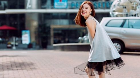 Ninh Dương Lan Ngọc thời thượng với phong cách minnial Ảnh 2