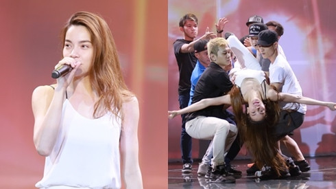 Hà Hồ giản dị, tập nhào lộn cho đêm chung kết 'Siêu mẫu Việt Nam' Ảnh 2