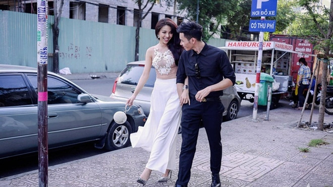 Khả Trang - Mạnh Khang: 'Cặp đôi tình nhân' của Siêu mẫu Việt Nam Ảnh 2