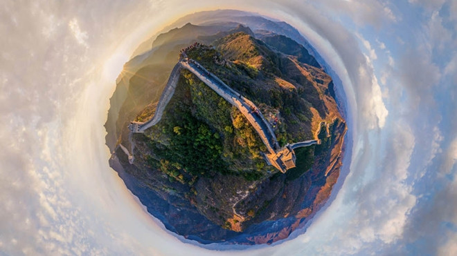 Vẻ đẹp của kỳ quan thế giới nhìn từ flycam Ảnh 2