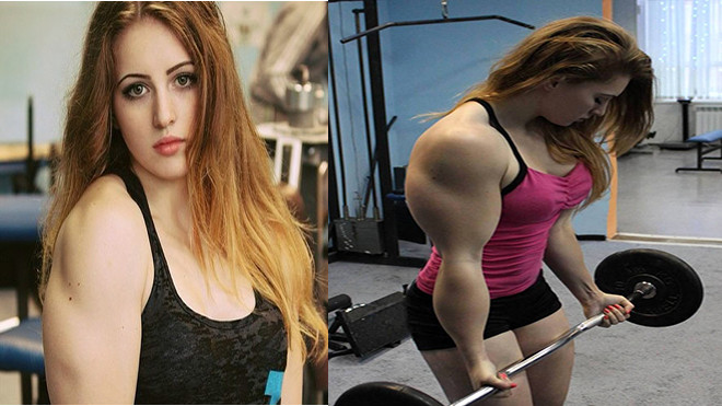Búp bê Barbie 'phiên bản cơ bắp' Julia Vins đạt kỉ lục cử tạ thế giới Ảnh 2