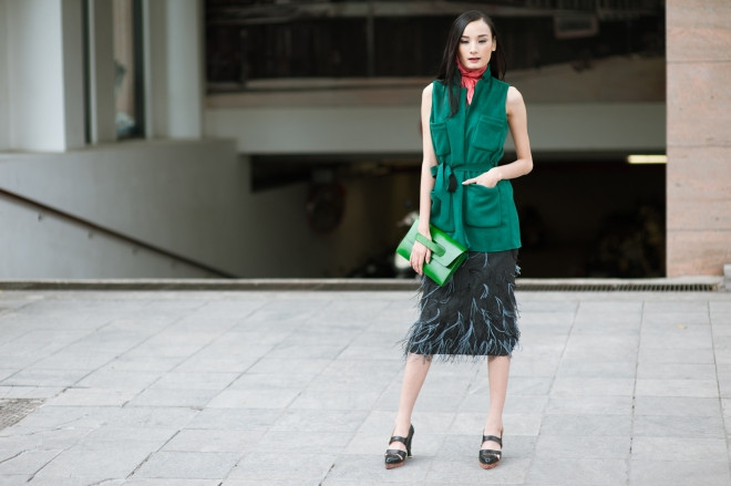 Lê Thúy gầy nhẳng nhưng vẫn cuốn hút giữa Hà thành Ảnh 2