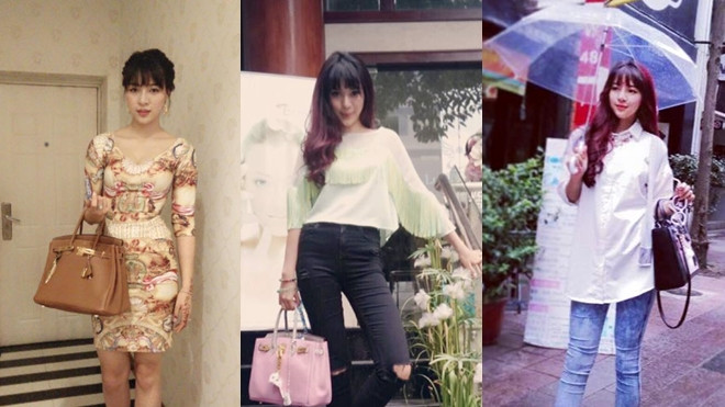 Bộ sưu tập túi xách tiền tỷ của siêu mẫu Khả Trang Ảnh 2