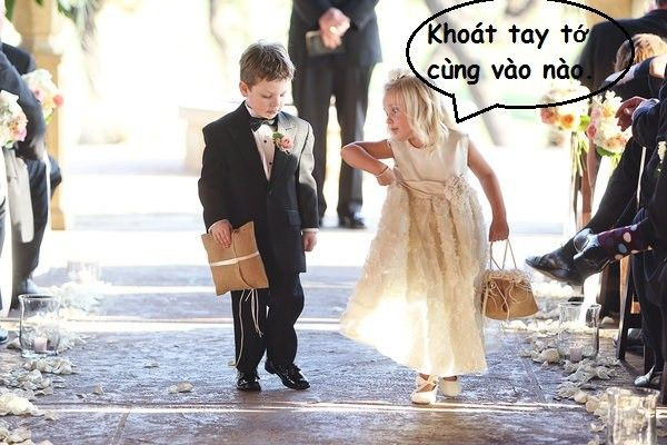 Thích thú với bộ ảnh trẻ em 'siêu đáng yêu' tỏa sáng giữa tiệc cưới Ảnh 2