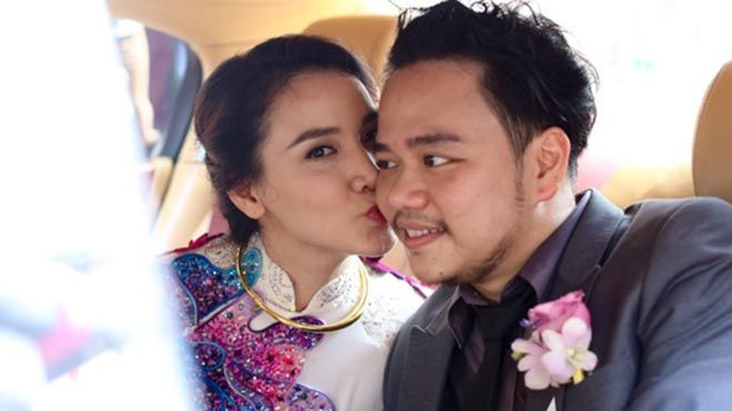 Vợ chồng Trang Nhung liên tục hôn nhau trong lễ rước dâu Ảnh 2