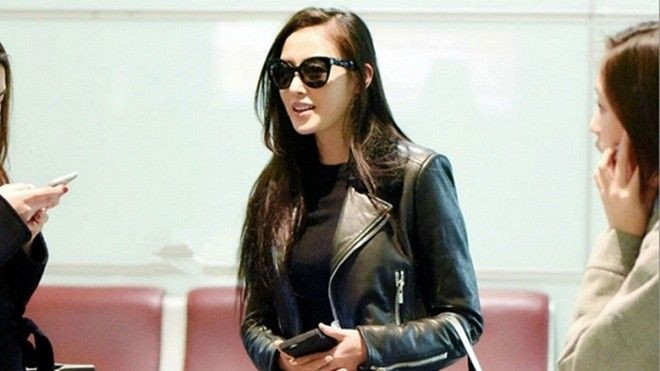 Sao nữ 'Thái tử phi thăng chức ký' đẹp cá tính tại sân bay Ảnh 2