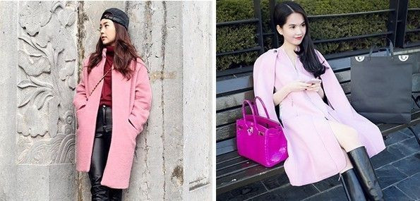 Ngọc Trinh - Minh Hằng đón đầu xu hướng với sắc hồng thạch anh Ảnh 2