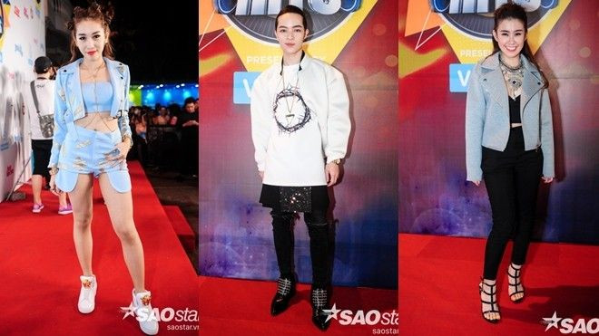 Sao Việt 'mặc đẹp, diễn sâu' đổ bộ thảm đỏ Vietnam Top Hits Ảnh 2