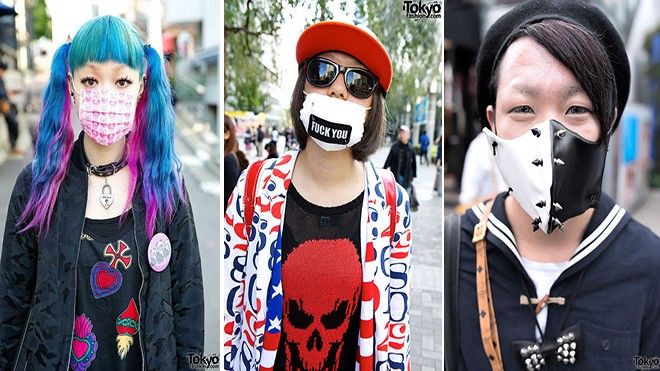 Style đeo khẩu trang siêu chất của teen thế giới Ảnh 2