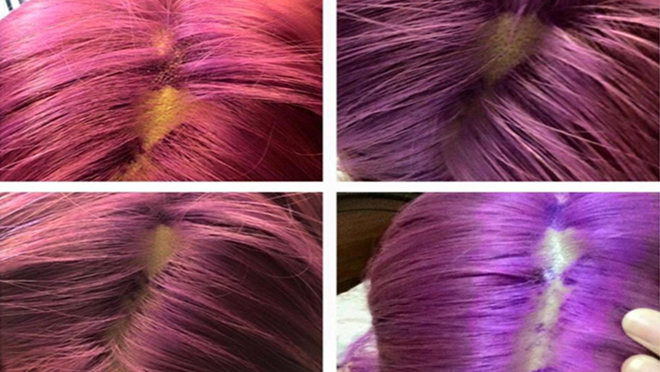 Dân mạng hoang mang với cô gái nhuộm tóc đến 'nổ cả da đầu' Ảnh 2