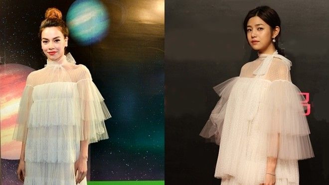 Hà Hồ 'đụng' váy trăm triệu với 'Tiểu Long Nữ' Ảnh 2