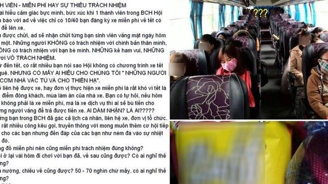 Chuyến xe miễn phí và ý thức 'về mo' của sinh viên Ảnh 2