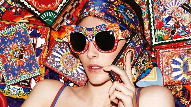 Cận cảnh cách vẽ mắt kính vi diệu của Dolce & Gabbana Ảnh 2