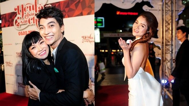 Khương Ngọc, Phương Thanh hồn nhiên 'nô đùa' trên thảm đỏ Ảnh 2