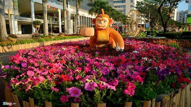 Cận cảnh khu chụp hình tết siêu đẹp ngay phố 'nhà giàu' Ảnh 2