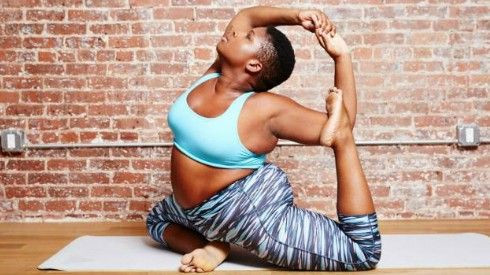 Những nàng béo định nghĩa lại 'chuẩn yoga' Ảnh 2