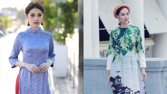 Dàn mỹ nhân Việt đọ sắc trong tà áo dài cách tân Ảnh 2