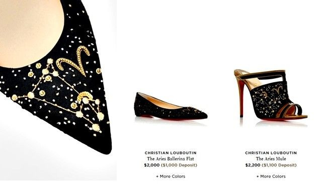 Mua giày Christian Louboutin theo cung hoàng đạo Ảnh 2