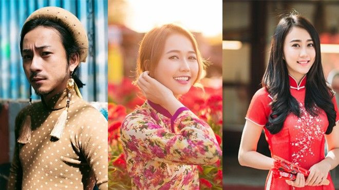 Ngắm dàn sao Việt và fashionista đẹp rạng ngời trong áo dài đầu năm Ảnh 2