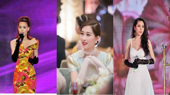 Học sao Việt làm đẹp với găng tay mùa lạnh Ảnh 2