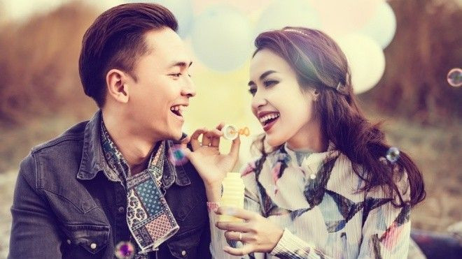 Tú Vi - Văn Anh hạnh phúc trong bộ ảnh kỷ niệm ngày Valentine Ảnh 2
