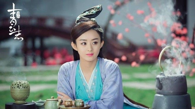 Triệu Lệ Dĩnh nhí nhảnh trên phim trường 'Tru Tiên' Ảnh 2