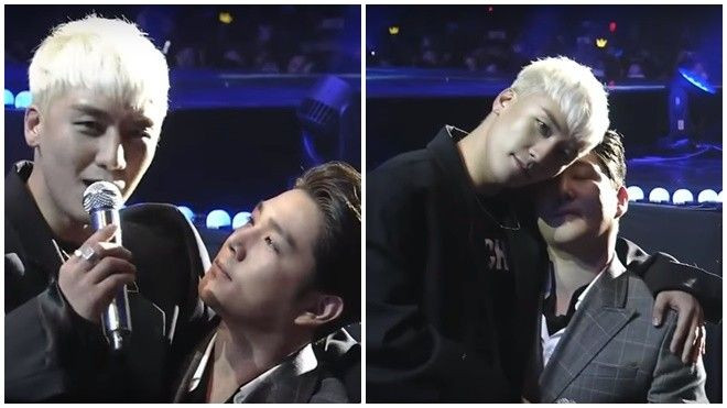 ‘Phát sốt’ trước màn thân mật giữa BigBang và SuJu tại Gaon Chart Awards Ảnh 2