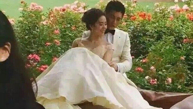 Lưu Thi Thi keo kiệt, không dám mua chỉ thuê váy cưới Ảnh 2