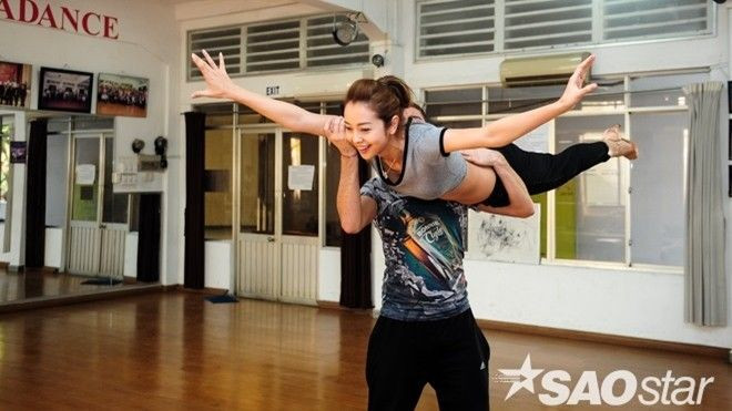 Vip Dance 2016: Jennifer Phạm giảm cân, khoe eo thon '6 múi' trên sàn tập Ảnh 2