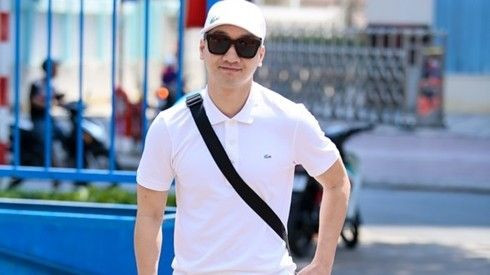 MC Thành Trung diện đồ sporty tới tổng duyệt The Remix Ảnh 2